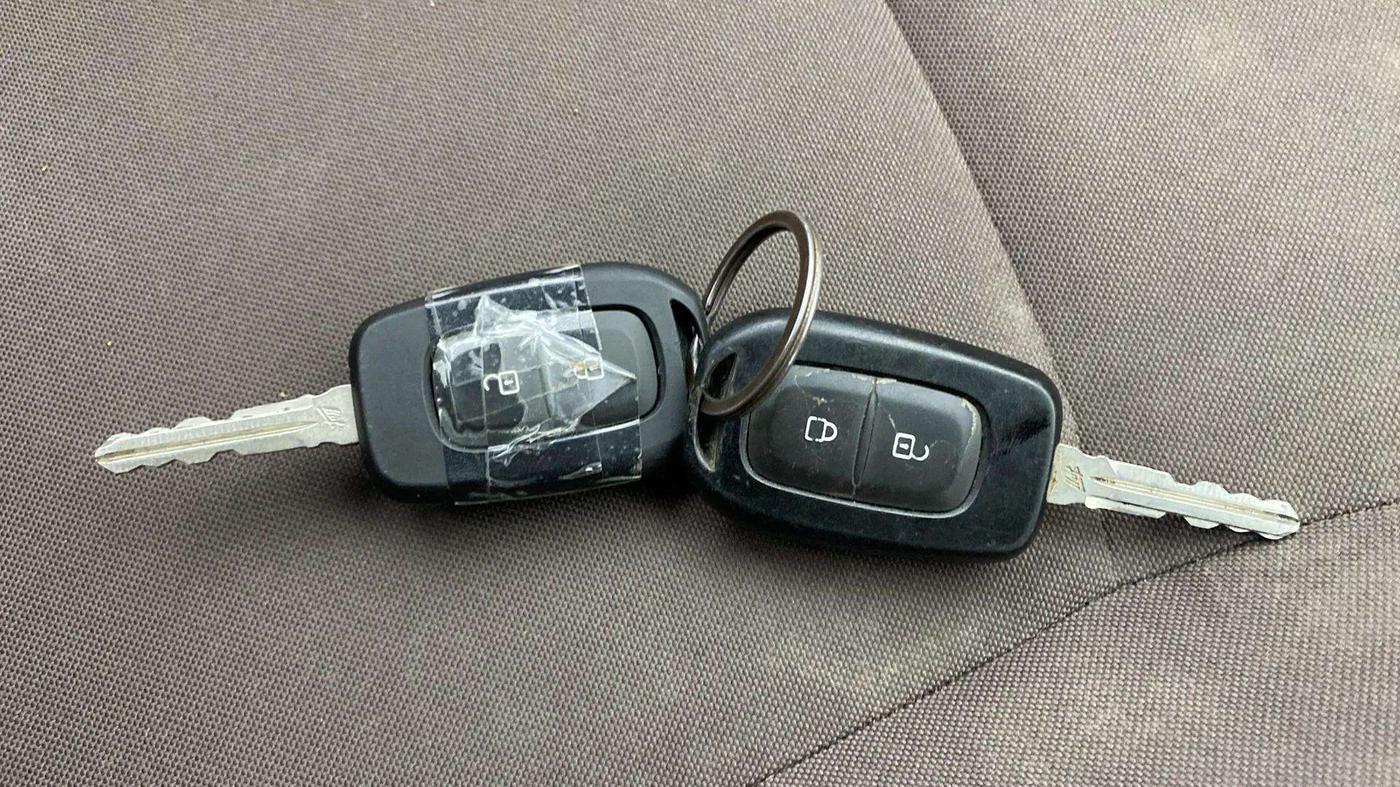 2019 Renault Duster RXS OPT CVT, Petrol, Automatic, 66,221 km, Key Close Up