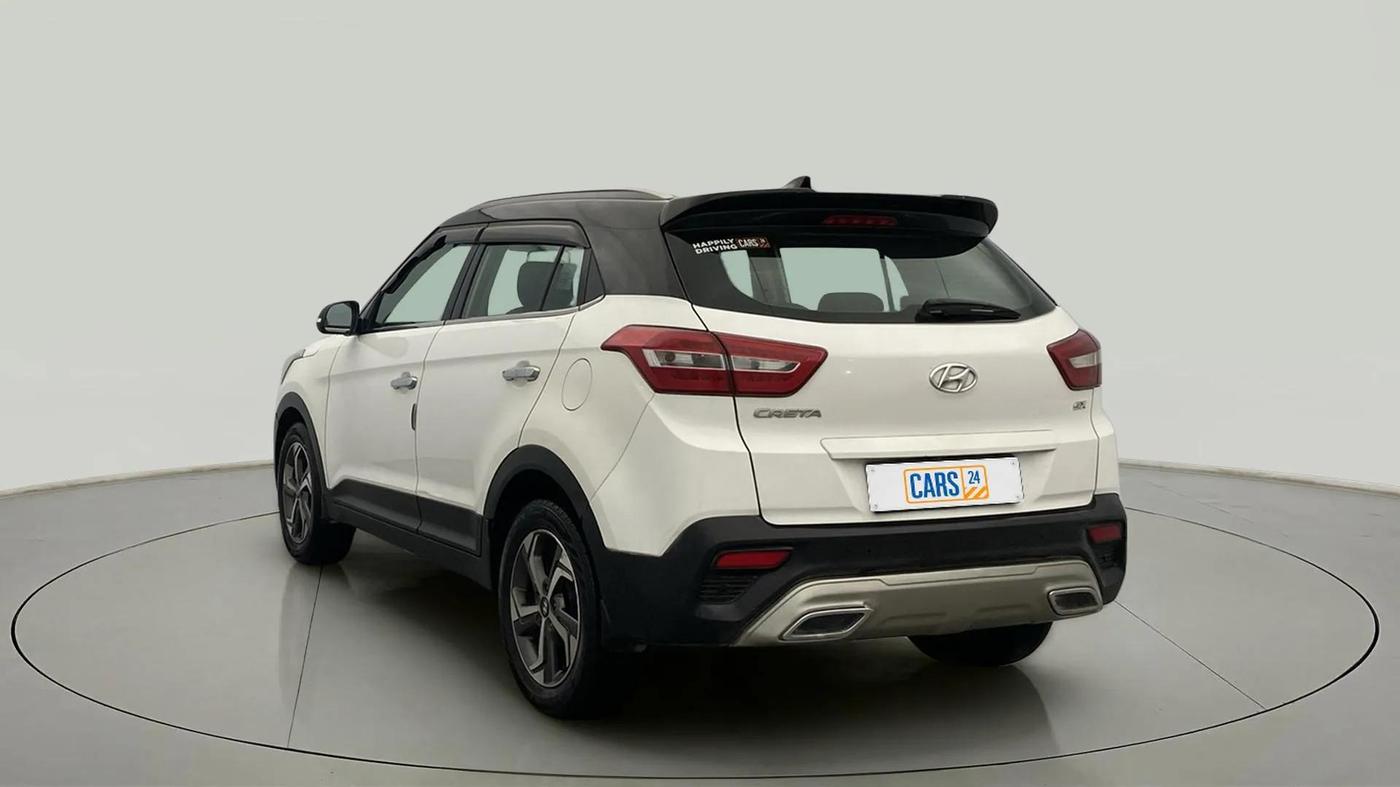 2019 Hyundai Creta SX SPORTS EDITION 1.6 DIESEL, Diesel, Manual, 72,546 km, Left Back Diagonal