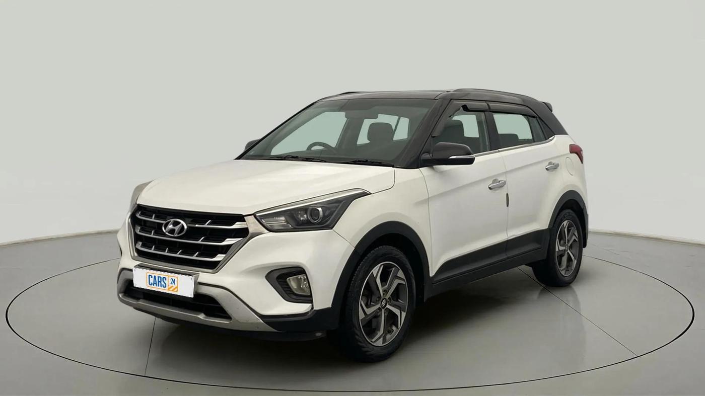2019 Hyundai Creta SX SPORTS EDITION 1.6 DIESEL, Diesel, Manual, 72,546 km, Left Front Diagonal