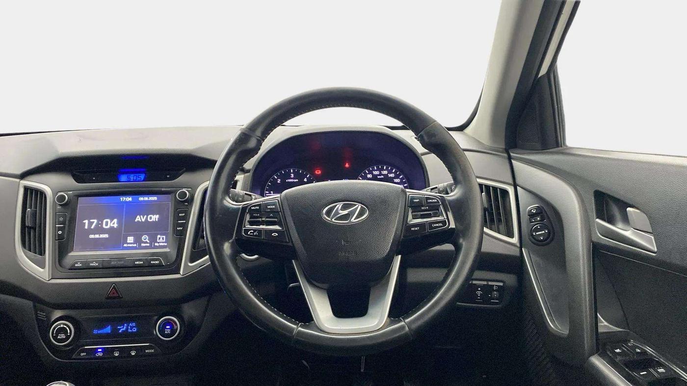 2019 Hyundai Creta SX SPORTS EDITION 1.6 DIESEL, Diesel, Manual, 72,546 km, Steering Wheel Close Up