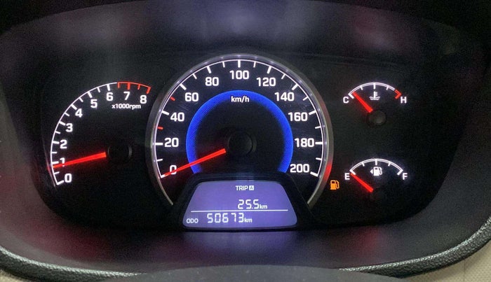 2013 Hyundai Grand i10 ASTA 1.2 KAPPA VTVT, Petrol, Manual, 50,666 km, Odometer Image
