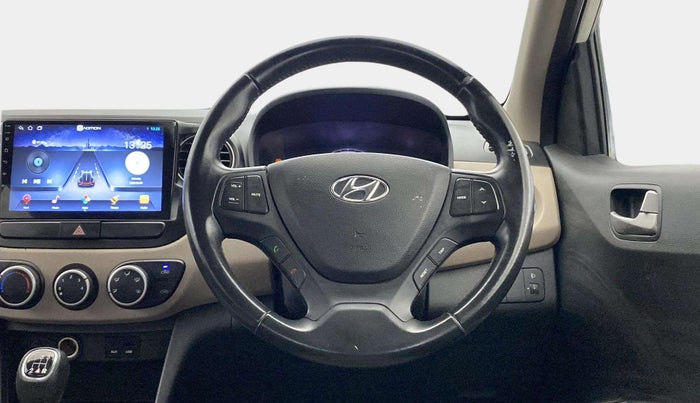 2013 Hyundai Grand i10 ASTA 1.2 KAPPA VTVT, Petrol, Manual, 50,666 km, Steering Wheel Close Up