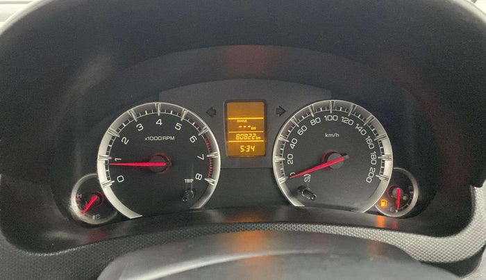 2015 Maruti Swift VXI, Petrol, Manual, 80,786 km, Odometer Image