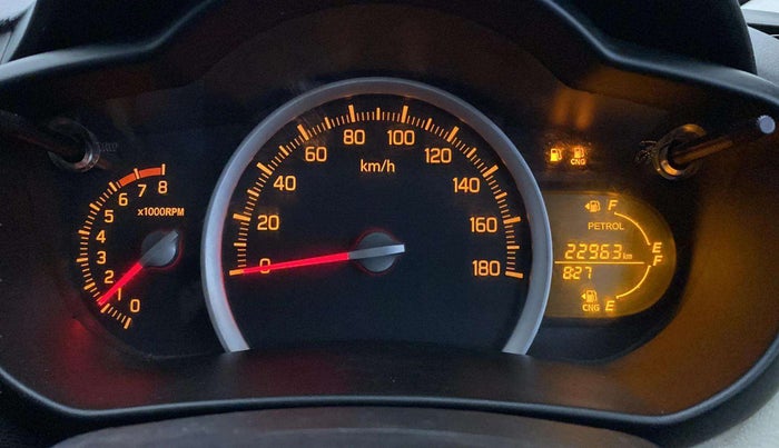 2021 Maruti Celerio VXI CNG, CNG, Manual, 22,952 km, Odometer Image