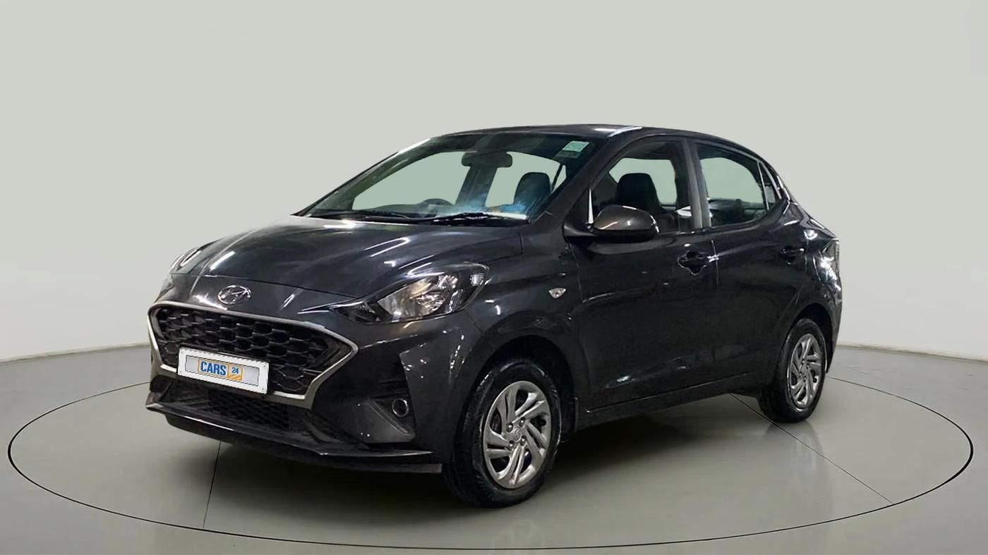 2021 Hyundai AURA S 1.2, Petrol, Manual, 40,746 km, Left Front Diagonal