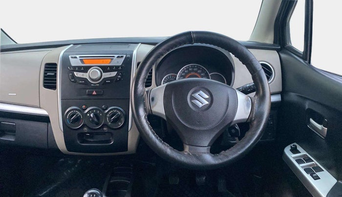 2014 Maruti Wagon R 1.0 VXI, Petrol, Manual, 50,233 km, Steering Wheel Close Up