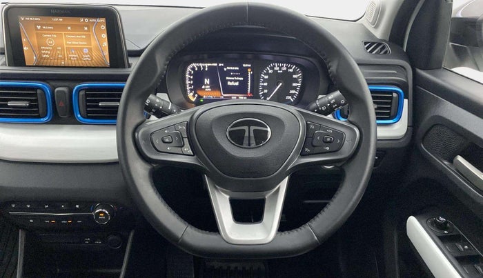 2024 Tata PUNCH CREATIVE  AMT, Petrol, Automatic, 7,826 km, Steering Wheel Close Up