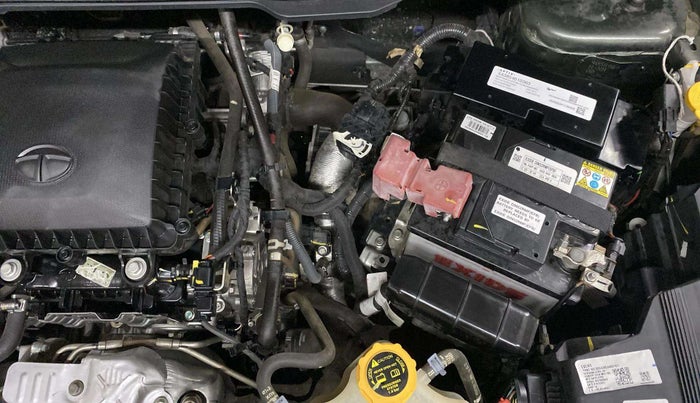 2023 Tata NEXON XMA PETROL, Petrol, Automatic, 9,202 km, Engine View - Left