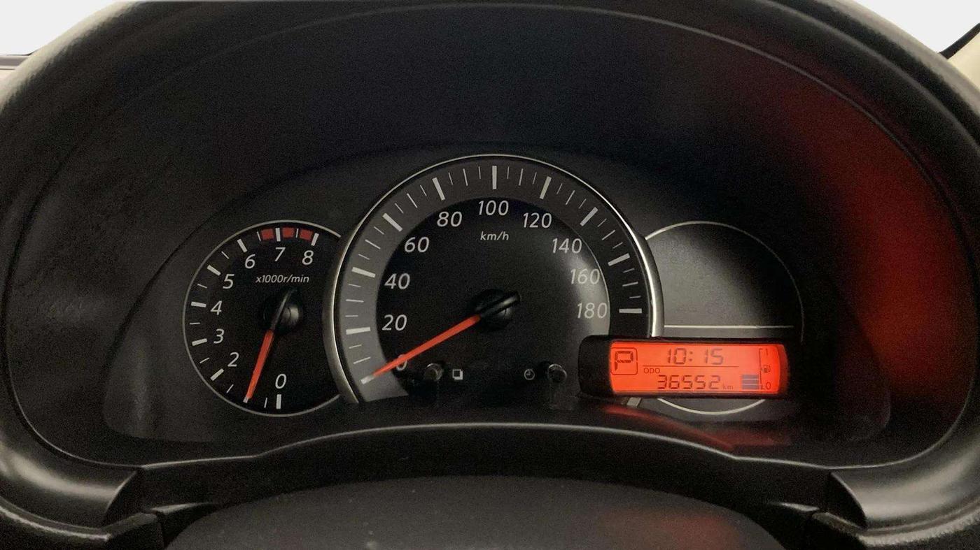 2016 Nissan Micra XV CVT, Petrol, Automatic, 36,666 km, Odometer Image
