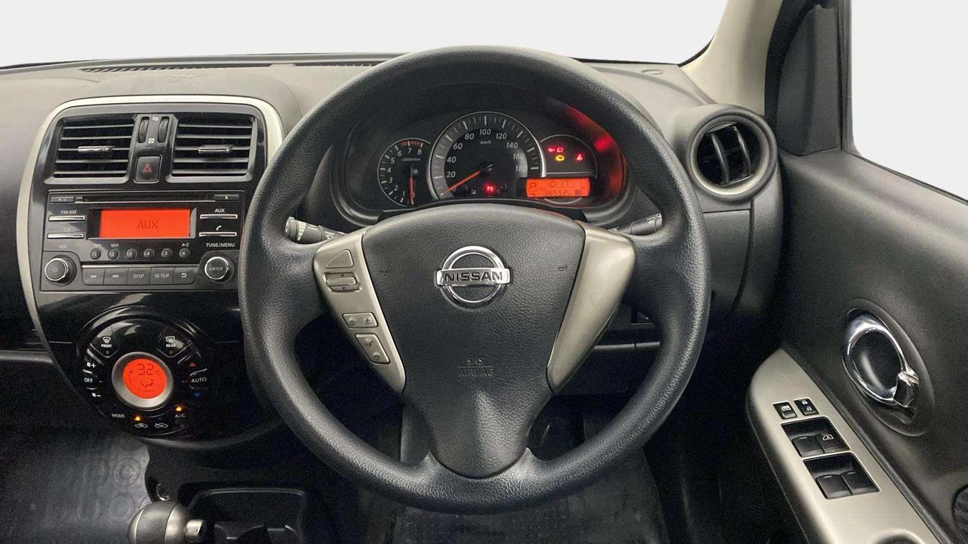 2016 Nissan Micra XV CVT, Petrol, Automatic, 36,666 km, Steering Wheel Close Up