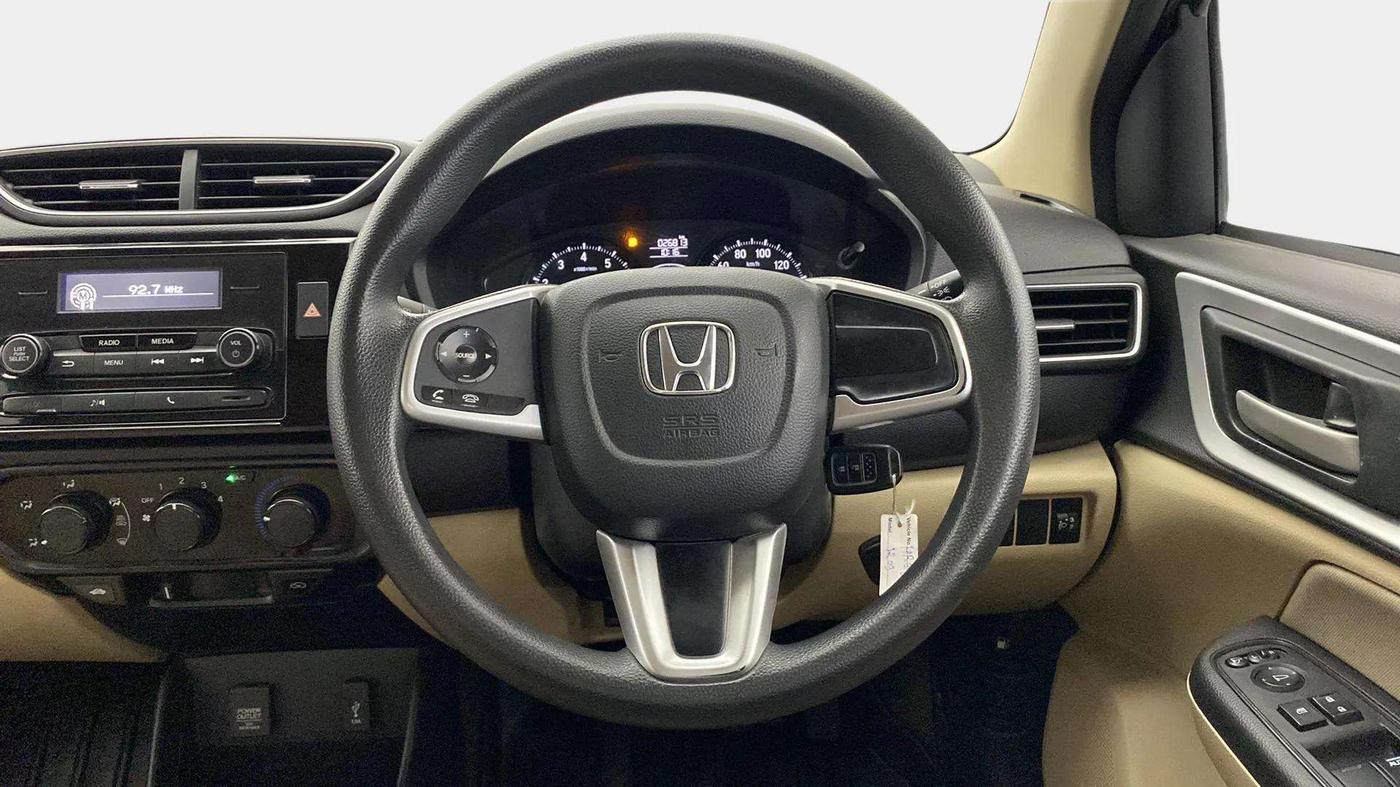 2021 Honda Amaze 1.2L I-VTEC S, Petrol, Manual, 26,775 km, Steering Wheel Close Up