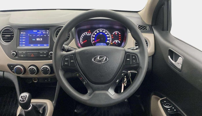 2019 Hyundai Grand i10 SPORTZ 1.2 KAPPA VTVT, Petrol, Manual, 14,589 km, Steering Wheel Close Up