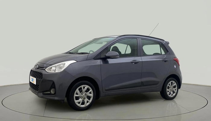 2019 Hyundai Grand i10 SPORTZ 1.2 KAPPA VTVT, Petrol, Manual, 14,589 km, Left Front Diagonal