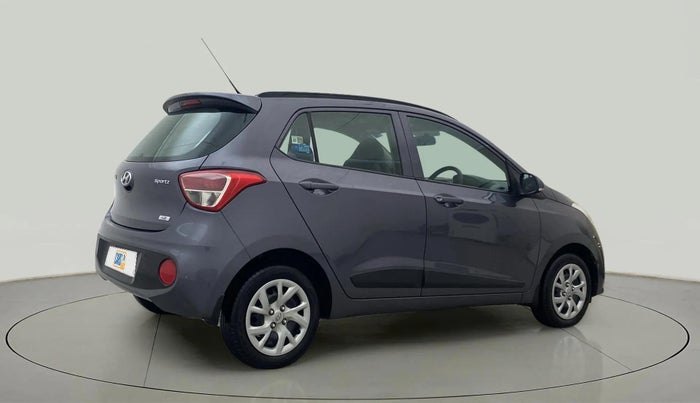 2019 Hyundai Grand i10 SPORTZ 1.2 KAPPA VTVT, Petrol, Manual, 14,589 km, Right Back Diagonal