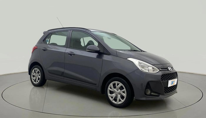 2019 Hyundai Grand i10 SPORTZ 1.2 KAPPA VTVT, Petrol, Manual, 14,589 km, Right Front Diagonal