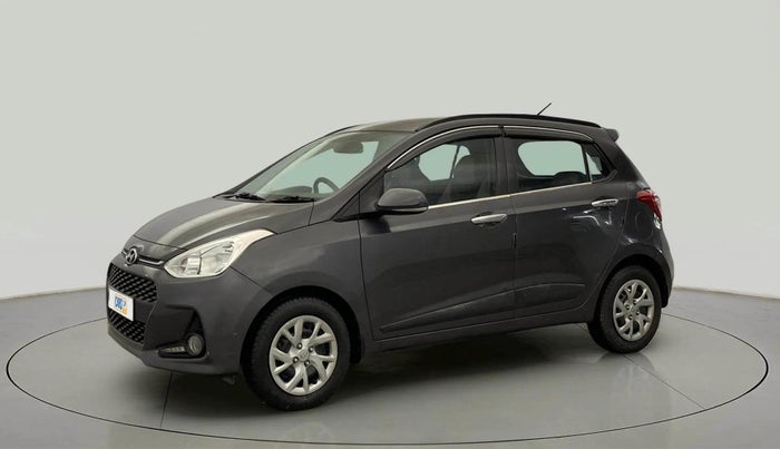 2019 Hyundai Grand i10 SPORTZ 1.2 KAPPA VTVT, Petrol, Manual, 62,079 km, Left Front Diagonal