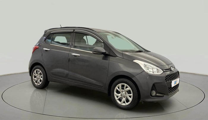 2019 Hyundai Grand i10 SPORTZ 1.2 KAPPA VTVT, Petrol, Manual, 62,079 km, Right Front Diagonal