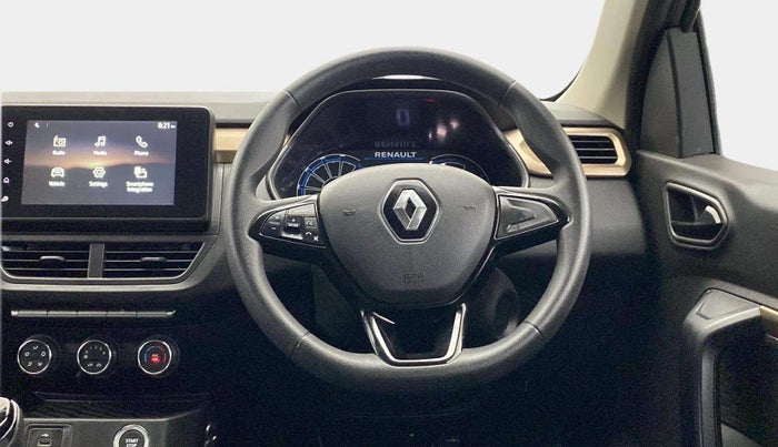 2022 Renault Kiger RXT (O) MT, Petrol, Manual, 25,426 km, Steering Wheel Close Up