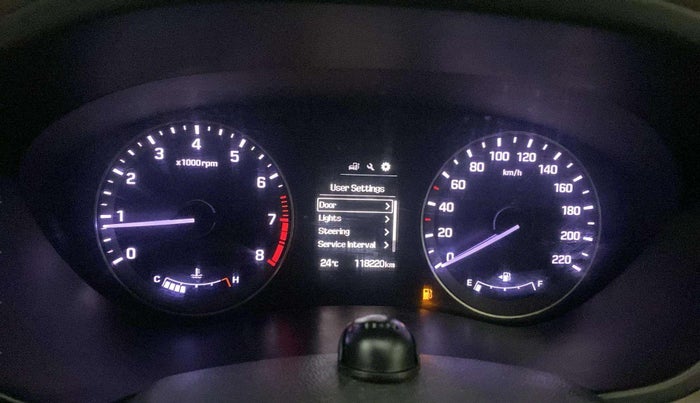 2016 Hyundai Elite i20 ASTA 1.2, Petrol, Manual, 1,18,213 km, Odometer Image