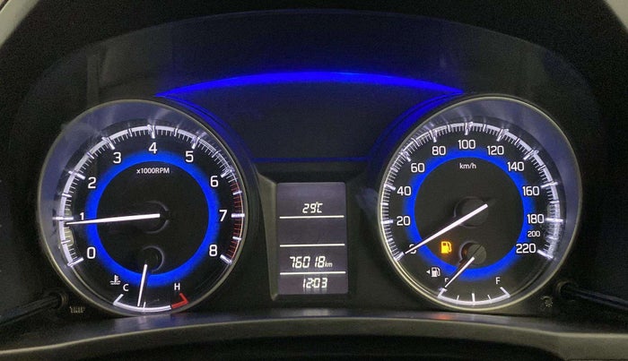 2020 Maruti Baleno DELTA PETROL 1.2, Petrol, Manual, 75,949 km, Odometer Image