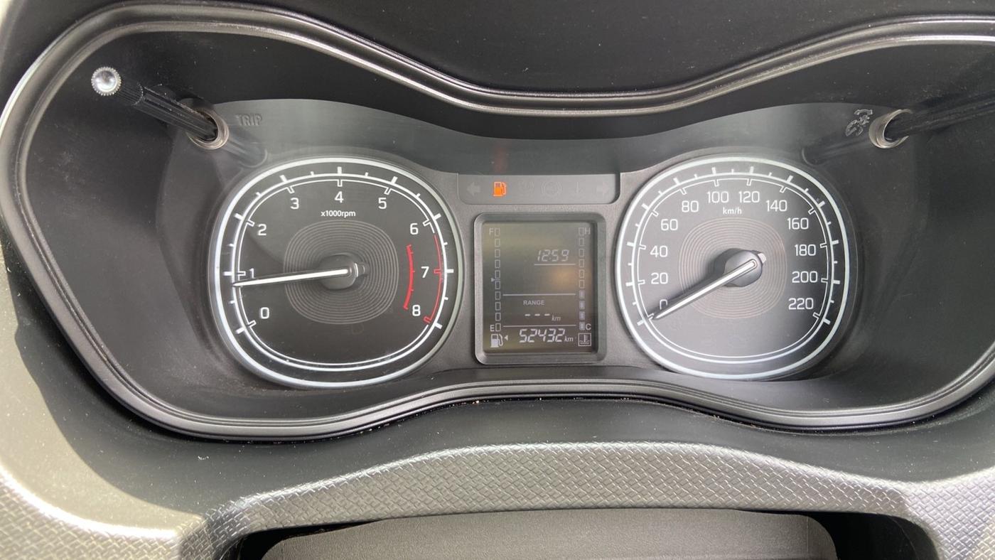 2021 Maruti Vitara Brezza LXI, Petrol, Manual, 52,425 km, Odometer Image