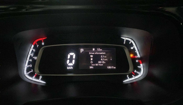2022 KIA SONET HTX 1.0 DCT, Petrol, Automatic, 12,615 km, Air Conditioner