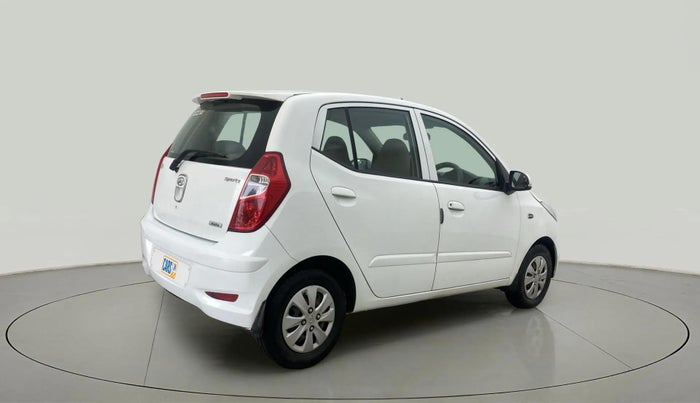 2013 Hyundai i10 SPORTZ 1.2 AT, Petrol, Automatic, 71,261 km, Right Back Diagonal