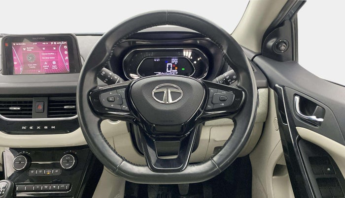 2022 Tata NEXON XZ PLUS (O) PETROL, Petrol, Manual, 10,008 km, Steering Wheel Close Up