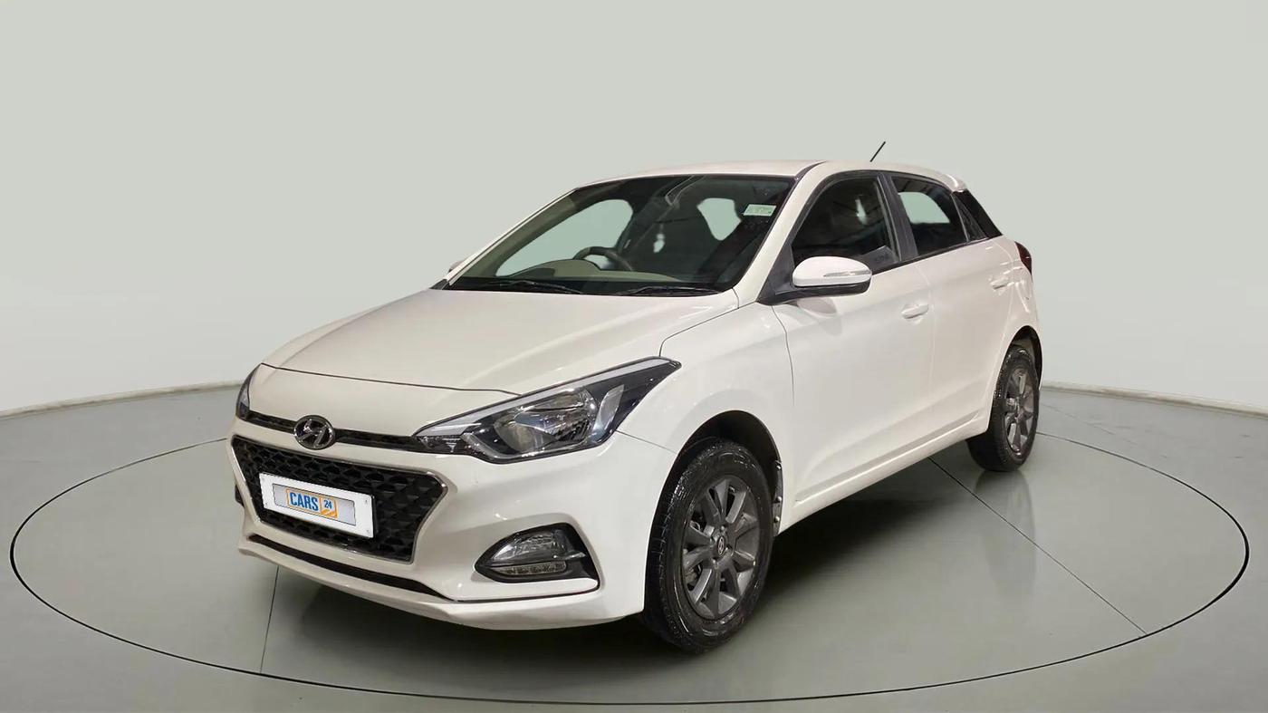 2019 Hyundai Elite i20 SPORTZ PLUS 1.2, Petrol, Manual, 18,639 km, Left Front Diagonal
