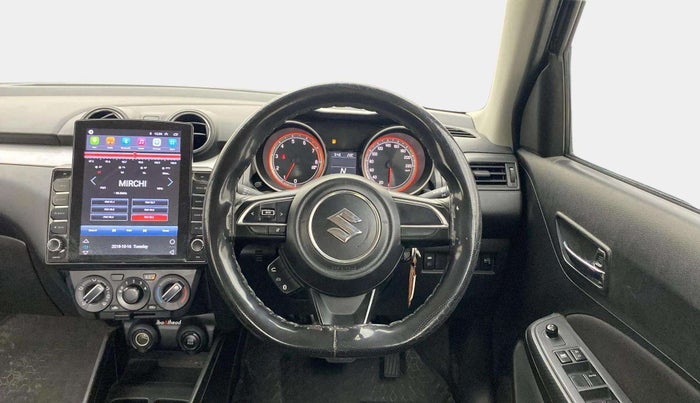 2021 Maruti Swift VXI AMT, Petrol, Automatic, 51,513 km, Steering Wheel Close Up