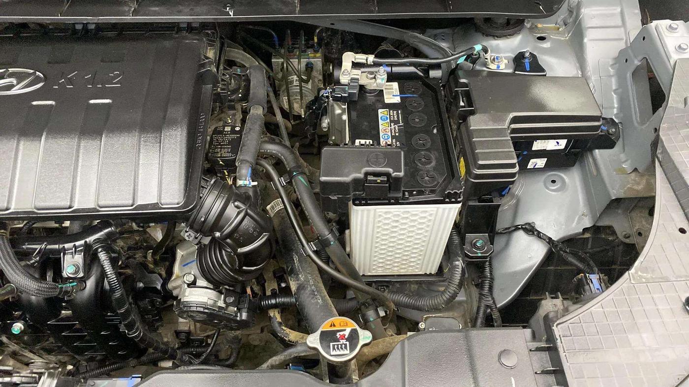 2024 Hyundai EXTER SX 1.2 CNG MT, CNG, Manual, 20,075 km, Engine View - Left