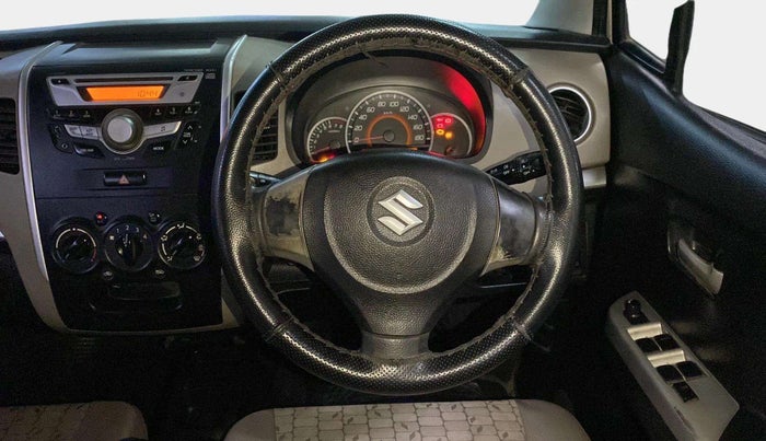 2014 Maruti Wagon R 1.0 VXI, Petrol, Manual, 80,125 km, Steering Wheel Close Up
