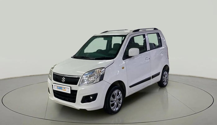 2014 Maruti Wagon R 1.0 VXI, Petrol, Manual, 80,125 km, Left Front Diagonal