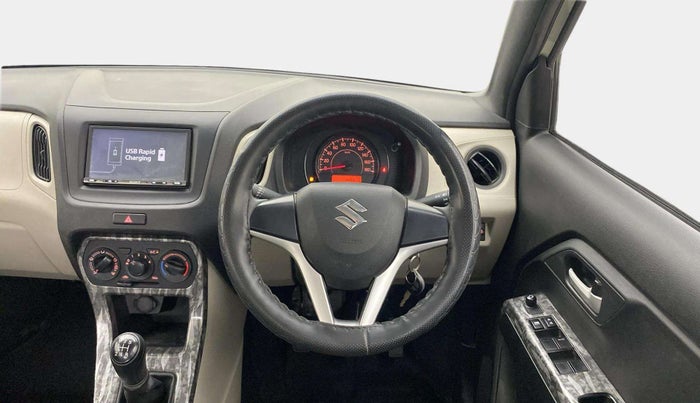 2021 Maruti New Wagon-R VXI 1.0, Petrol, Manual, 14,345 km, Steering Wheel Close Up
