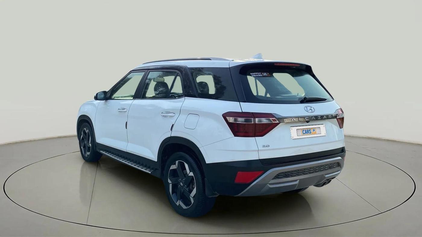2021 Hyundai ALCAZAR PLATINUM (O) 6STR 2.0 AT, Petrol, Automatic, 84,865 km, Left Back Diagonal