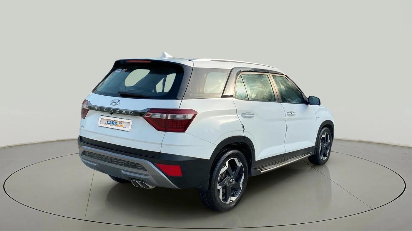 2021 Hyundai ALCAZAR PLATINUM (O) 6STR 2.0 AT, Petrol, Automatic, 84,865 km, Right Back Diagonal