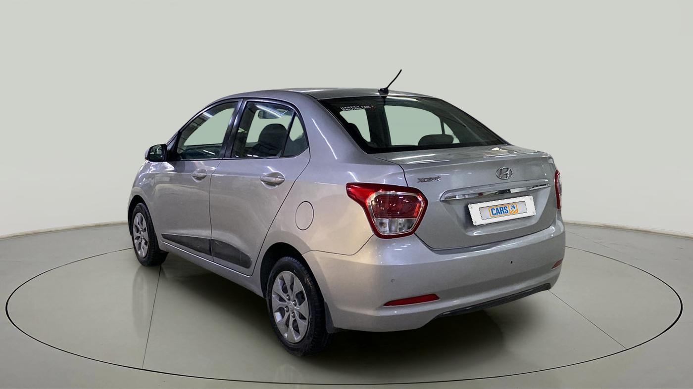 2015 Hyundai Xcent S 1.2, Petrol, Manual, 77,952 km, Left Back Diagonal