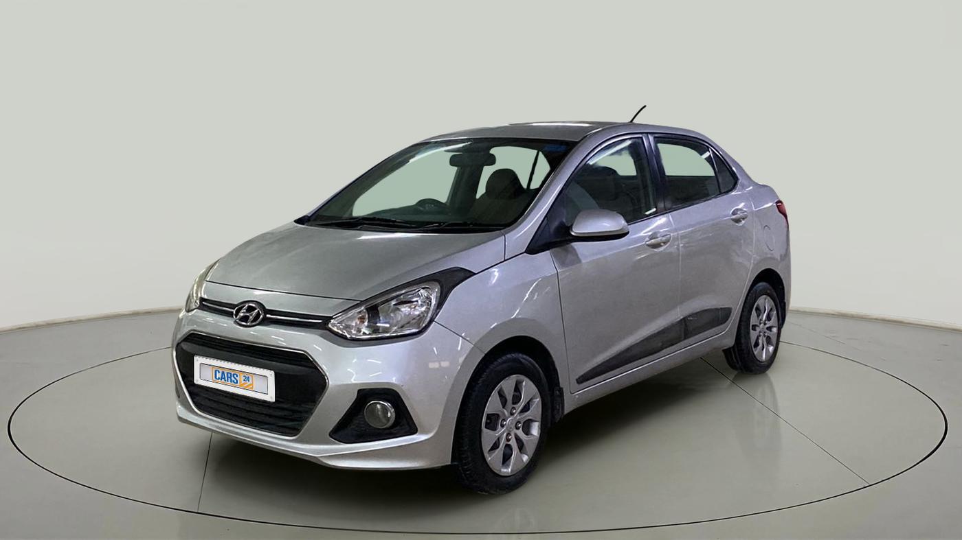 2015 Hyundai Xcent S 1.2, Petrol, Manual, 77,952 km, Left Front Diagonal