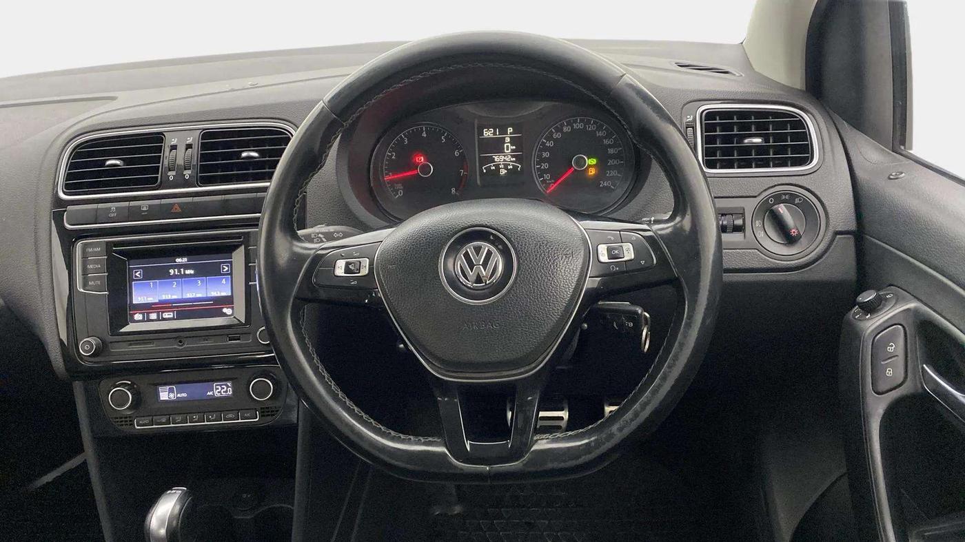 2017 Volkswagen Polo GT TSI AT, Petrol, Automatic, 76,852 km, Steering Wheel Close Up