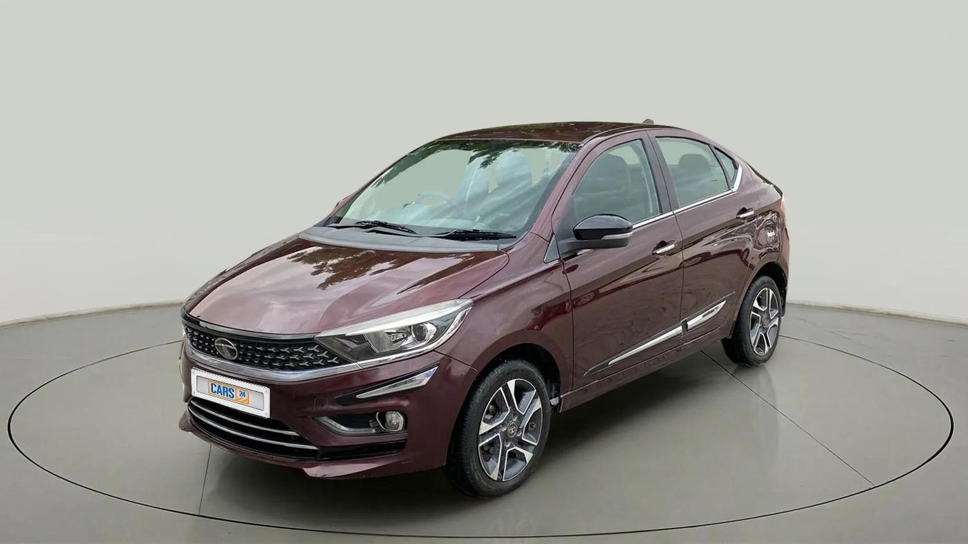 2020 Tata TIGOR XZ PLUS PETROL, Petrol, Manual, 80,241 km, Left Front Diagonal