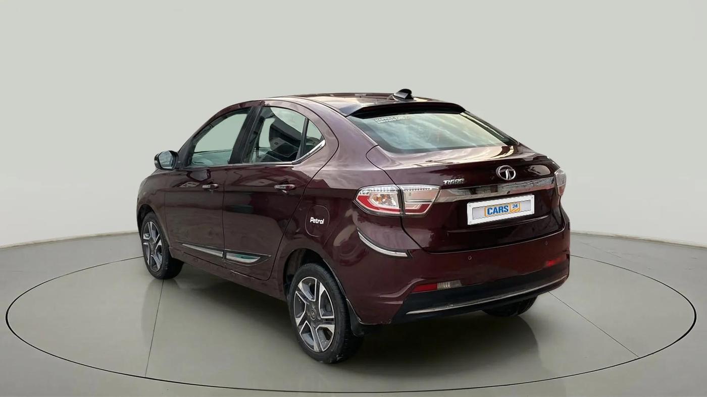 2020 Tata TIGOR XZ PLUS PETROL, Petrol, Manual, 80,241 km, Left Back Diagonal