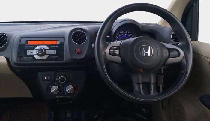 2015 Honda Amaze 1.2L I-VTEC S, Petrol, Manual, 44,859 km, Steering Wheel Close Up