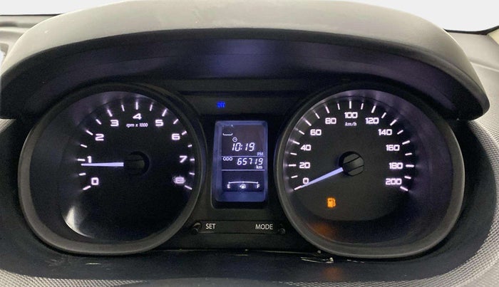 2018 Tata Tiago XT PETROL, Petrol, Manual, 65,675 km, Odometer Image
