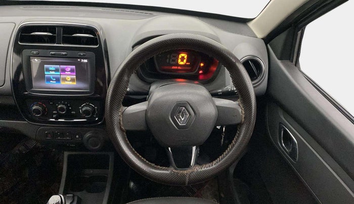 2019 Renault Kwid RXT 1.0 (O), Petrol, Manual, 28,772 km, Steering Wheel Close Up