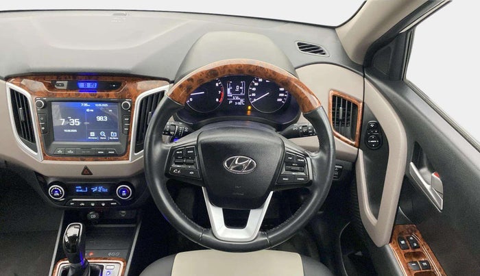 2019 Hyundai Creta SX AT 1.6 PETROL, Petrol, Automatic, 31,287 km, Steering Wheel Close Up