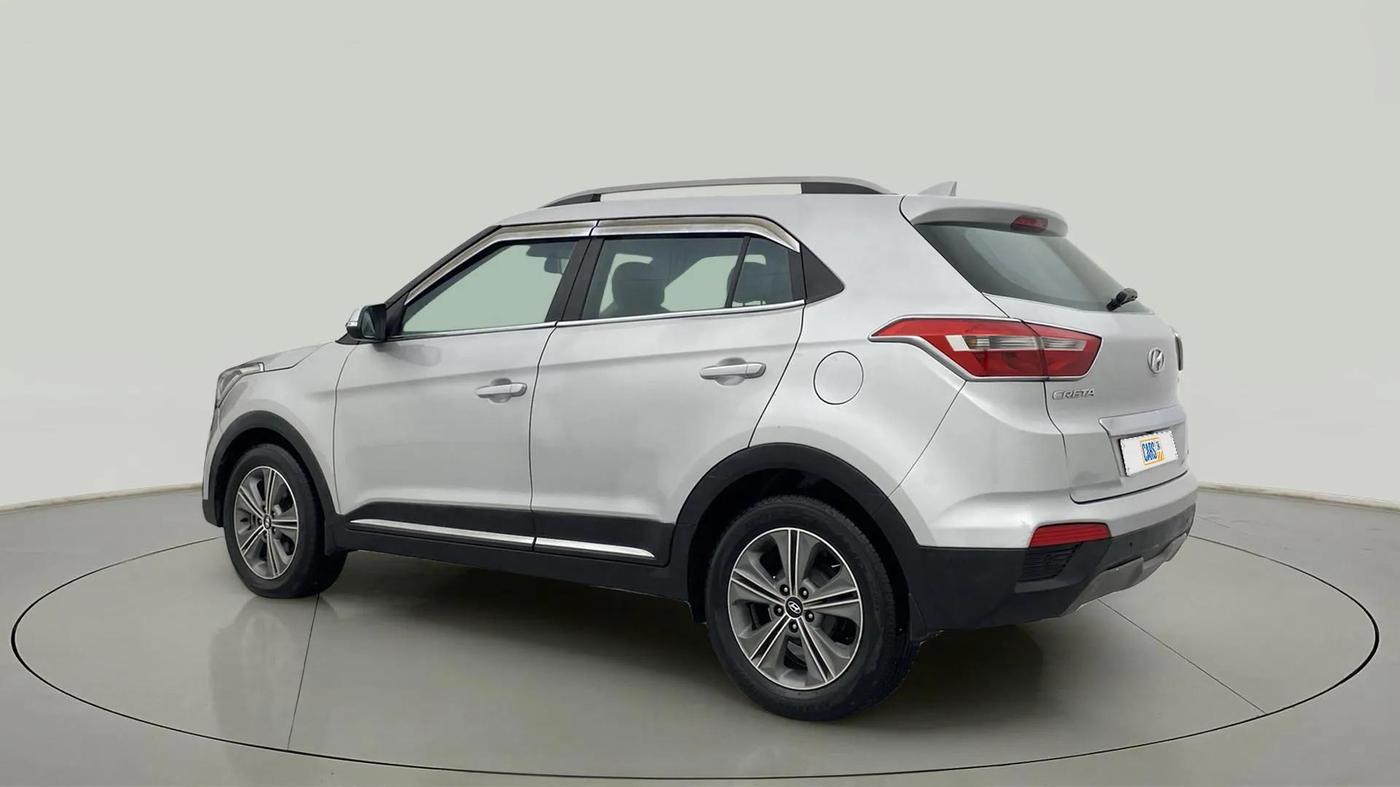 2016 Hyundai Creta SX PLUS AT 1.6 PETROL, Petrol, Automatic, 69,938 km, Left Back Diagonal
