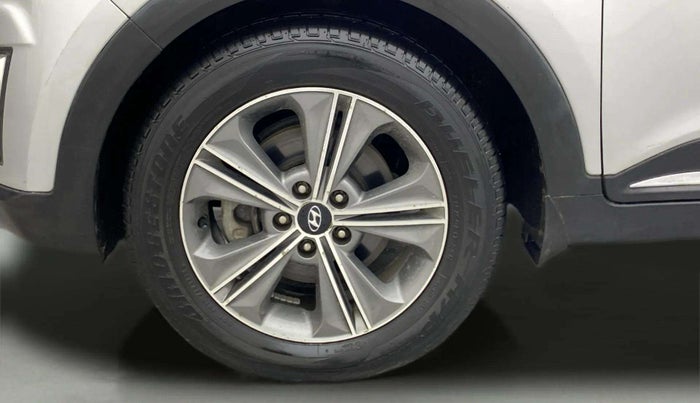 2016 Hyundai Creta SX PLUS AT 1.6 PETROL, Petrol, Automatic, 69,892 km, Left Front Wheel