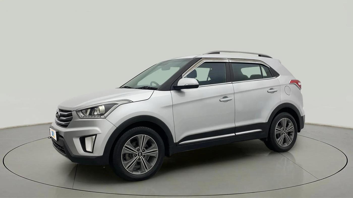 2016 Hyundai Creta SX PLUS AT 1.6 PETROL, Petrol, Automatic, 69,938 km, Left Front Diagonal