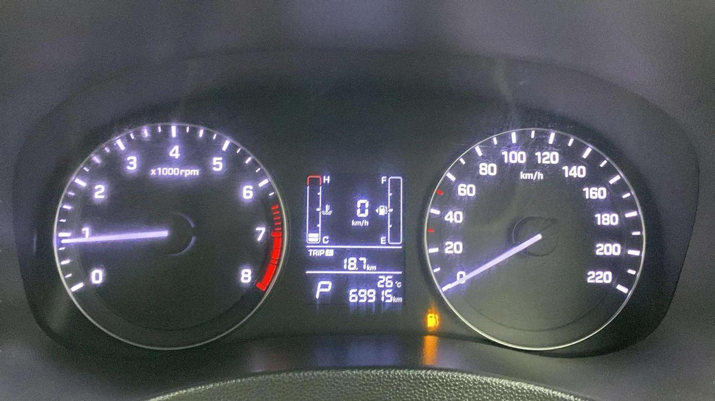 2016 Hyundai Creta SX PLUS AT 1.6 PETROL, Petrol, Automatic, 69,938 km, Odometer Image