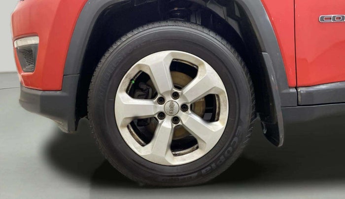 2019 Jeep Compass LONGITUDE (O) 1.4 PETROL AT, Petrol, Automatic, 60,465 km, Left Front Wheel